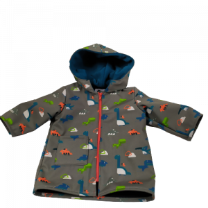 Manteau « Dragons »- Softshell gris! (Taille 2 ans)
