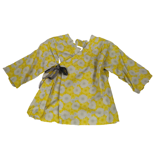 chemise bébé, kimono, fait main, Pays basque